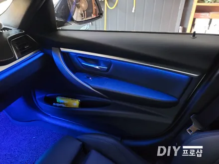BMW F30 320D DMX엠비언트 라이트 무드등 풋등 시공 대구 다이프로샵 겅북 경남 부산 울산 대전 / 대구 남산동