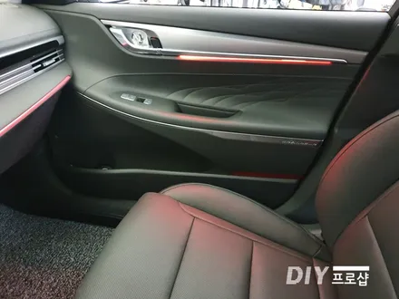 더뉴 그랜저 순정연동 가변 실내무드조명 RGB 시공 엠비언트 무드등 라이트 대구 DIY 프로샵 / 대구 남산동