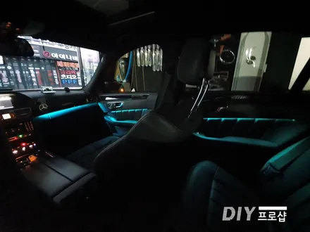 벤츠 W212 E220 엠비언트 라이트 무드등 실내무드조명 가변 RGB 대구 DIY프로샵 울산 경북 경남 부산 / 대구 남산동