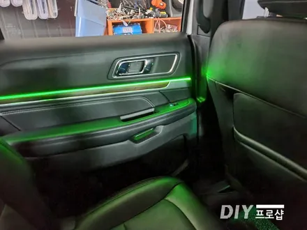 포드 익스플로러 엠비언트 라이트 무드등 RGB 가변 실내무드조명 DIY 프로샵 / 대구 남산동