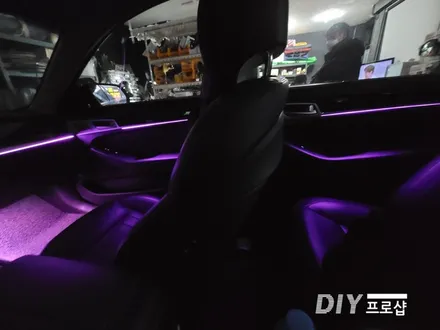 제네시스 DH G80 엠비언트 라이트 무드등 대구 다이프로샵 / 대구 남산동