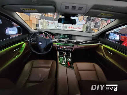 BMW F10 520D 실내튜닝의꽃! 엠비언트 라이트 무드등 시공 대구 다이프로샵 경북 경남 대전 부산 울산 / 대구 남산동