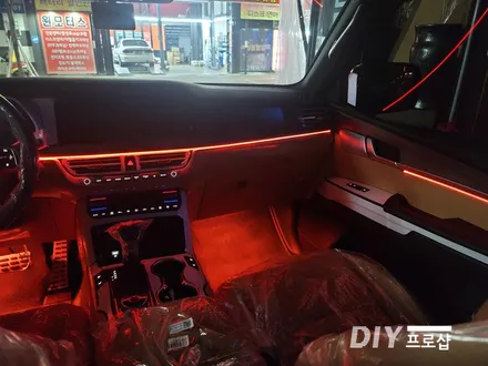 모하비 실내 튜닝의 끝판왕!! 엠비언트 라이트 무드등 풋등 시공 대구 다이프로샵 울산 대전 경남 경북 부산 / 대구 남산동