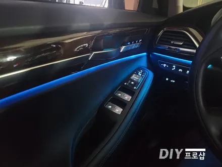 제네시스 G90 EQ900 비노출 엠비언트 라이트 무드등 시공 대구 다이프로샵 경남 부산 울산 대전 경북 / 대구 남산동