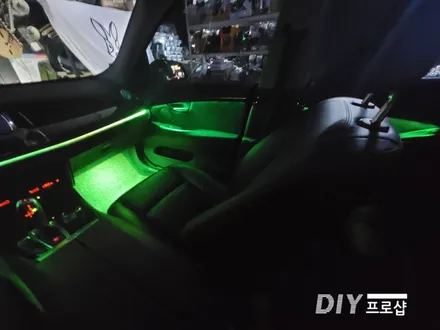 BMW 5GT 비노출 엠비언트 라이트 무드등 풋등 시공 대구 다이프로샵 부산 울산 대전 경북 경남 / 대구 남산동