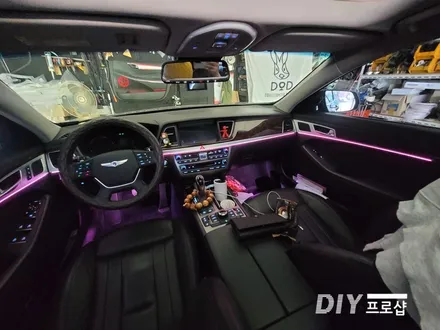 제네시스 DH G80 DMX 엠비언트 라이트 시동 DMX엠비언트 대구대리점 다이프로샵 울산 대전 경북 경남 부산 / 대구 남산동