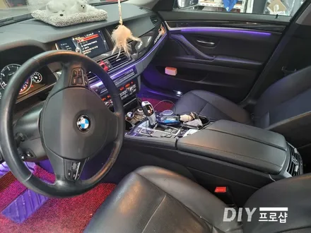 BMW F10 520D DMX엠비언트 라이트 무드등 풋등 시공 대구 다이프로샵 부산 울산 대전 경북 경남 / 대구 남산동