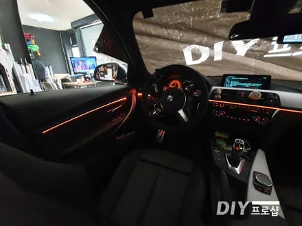 BMW F30 320D RGB 엠비언트 라이트 무드등 시공 대구 DIY 프로샵 / 대구 남산동