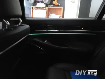 제네시스 G90 순정연동 DMX엠비언트 라이트 무드등 풋등 시공 대구 다이프로샵 경남 부산 울산 대전 경북 / 대구 남산동