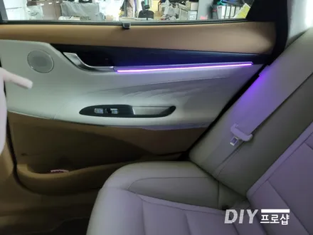 더뉴그랜저 순정연동 DMX엠비언트 라이트 무드등 풋등 시공 대구 다이프로샵 경남 부산 울산 대전 경북 / 대구 남산동