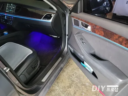 제네시스 DH G80 DMX엠비언트 라이트 무드등 풋등 교체시공 대구 다이프로샵 대전 경북 경남 부산 울산 / 대구 남산동
