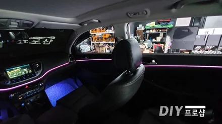 올뉴 투싼 TL 3세대 면발광 광섬유 엠비언트 라이트 시공 대구 다이프로샵 (부산 거제 광주 포천 남양주 수원 용인) / 대구 남산동