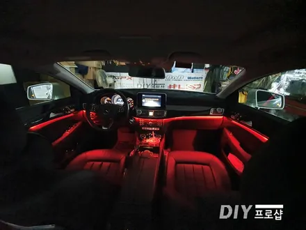 벤츠 CLS 엠비언트 라이트 무드등 업그레이트 대구 DIY 프로샵 부산 경북 경남 거제 광주 용인 포천 남양주 / 대구 남산동