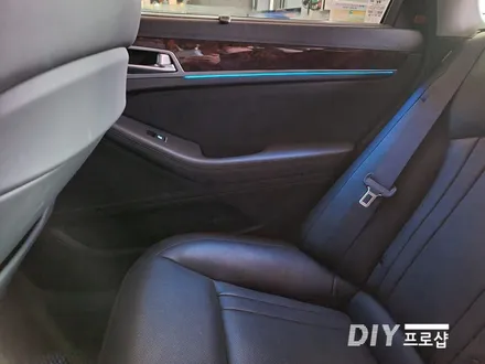 제네시스 DH G80 엠비언트 라이트 무드등 풋등 시공 대구 다이프로샵 부산 거제 포천 용인 남양주 광주 / 대구 남산동