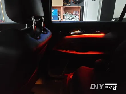 벤츠 CLS AMG 엠비언트 라이트 무드등 풋등 시공 대구 다이프로샵 경남 부산 울산 대전 경북 / 대구 남산동