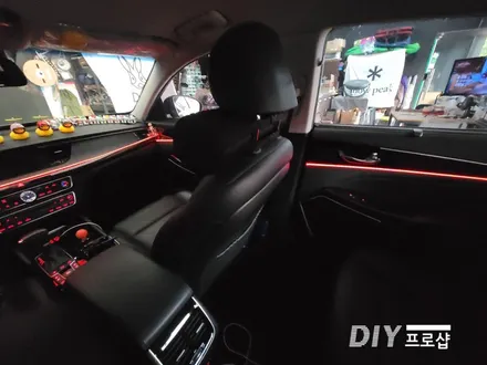 올뉴K7 DMX 엠비언트 라이트 시공 DMX대구대리점 다이프로샵 경북 경남 부산 울산 대전 / 대구 남산동