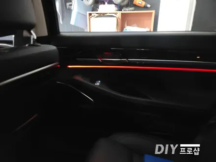 제네시스 G90 순정연동 DMX엠비언트 라이트 무드등 풋등 시공 대구 다이프로샵 경남 부산 울산 대전 경북 / 대구 남산동