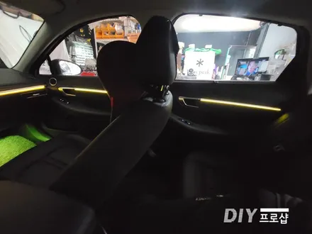 소나타 DN8 DMX 엠비언트 라이트 무드등 풋등 시공 대구 다이프로샵 경북 경남 부산 울산 대전 / 대구 남산동