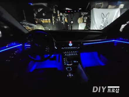 제네시스 EQ900 엠비언트 라이트 무드등 풋등 시공 대구 다이프로샵 경남 부산 울산 대전 경북 / 대구 남산동