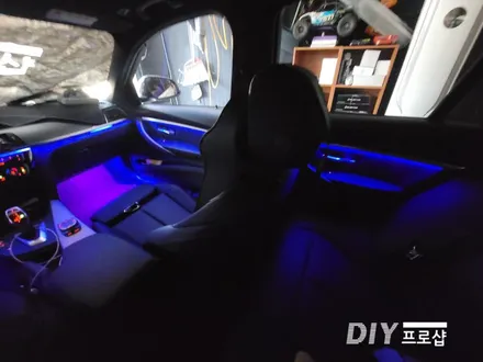 BMW F30 320D DMX엠비언트 라이트 무드등 풋등 시공 대구 다이프로샵 겅북 경남 부산 울산 대전 / 대구 남산동