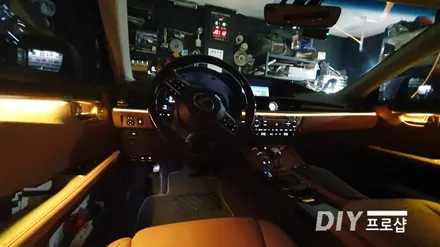 대구 엠비언트 무드등 라이트 렉서스 ES300H 순정 시공 ( 광주 부산 거제 용인 안산 ) / 대구 남산동