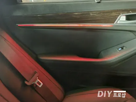 제네시스 DH G80 엠비언트 라이트 무드등 풋등 시공 대구 다이프로샵 / 대구 남산동