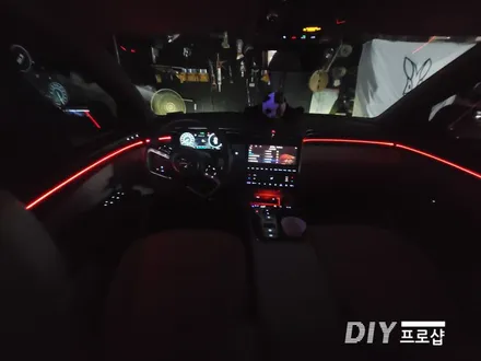 투싼 순정 연동 엠비언트 라이트 무드등 시공 대구 다이프로샵 울산 대전 경북 경남 부산 / 대구 남산동