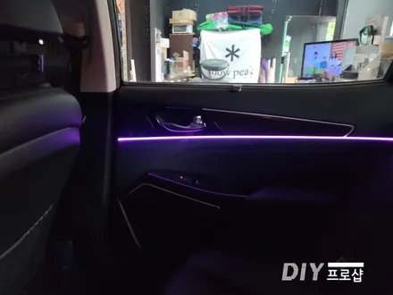 올뉴K7 DMX 엠비언트 라이트 시공 DMX대구대리점 다이프로샵 경북 경남 부산 울산 대전 / 대구 남산동