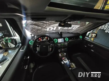 랜드로버 디스커버리4 벤츠 터빈송풍구 엠비언트 라이트 이식 DMX엠비언트 대구 다이플샵 경북 경남 부산 울산 대전 / 대구 남산동