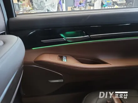 제네시스 G90 DMX엠비언트 라이트 무드등 순정연동 광량 업그레이드 풋등 시공 대구 다이프로샵 부산 울산 대전 경북 경남 / 대구 남산동
