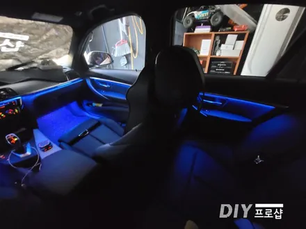BMW F30 320D DMX엠비언트 라이트 무드등 풋등 시공 대구 다이프로샵 겅북 경남 부산 울산 대전 / 대구 남산동