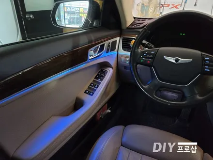 제네시스 DH G80 엠비언트 라이트 무드등 시공 대구 다이프로샵 / 대구 남산동