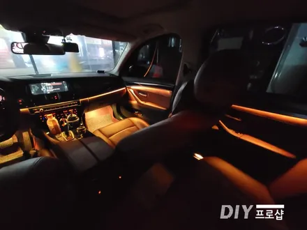 BMW F10 520D 엠비언트 라이트 무드등 풋등 시공 대구 다이프로샵 경북 경남 부산 울산 대전 / 대구 남산동