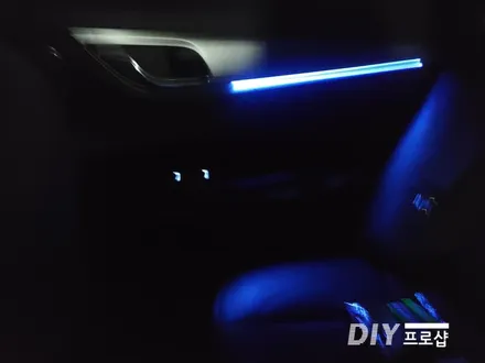 더뉴그랜저 순정연동 엠비언트 라이트 무드등 풋등 시공 대구 다이프로샵 경북 경남 부산 울산 대전 / 대구 남산동