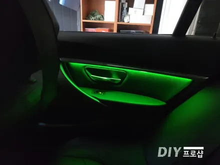 BMW F30 320D DMX엠비언트 라이트 무드등 풋등 시공 대구 다이프로샵 겅북 경남 부산 울산 대전 / 대구 남산동