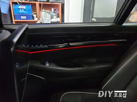 제네시스 G90 순정 엠비언트 라이트 무드등 광량 업그레이드 대구 다이프로샵 경남 부산 울산 대전 경북 / 대구 남산동