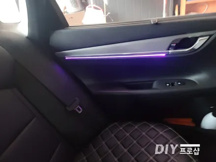 더뉴 그랜저 실내 튜닝의 꽃 엠비언트 라이트 무드등 시공 대구 다이프로샵 부산 울산 대전 경북 경남 / 대구 남산동