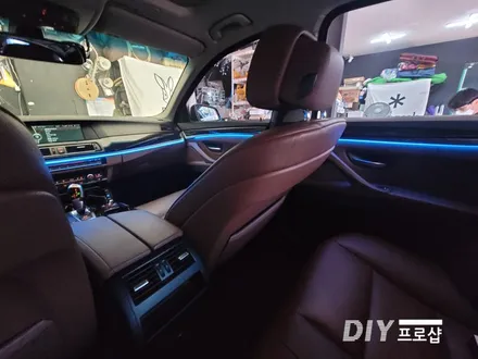 BMW F10 520D 비노출 엠비언트 라이트 무드등 시공 부산 울산 대전 경북 경남 / 대구 남산동