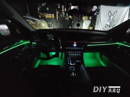 제네시스 EQ900 엠비언트 라이트 무드등 풋등 시공 대구 다이프로샵 경남 부산 울산 대전 경북 / 대구 남산동
