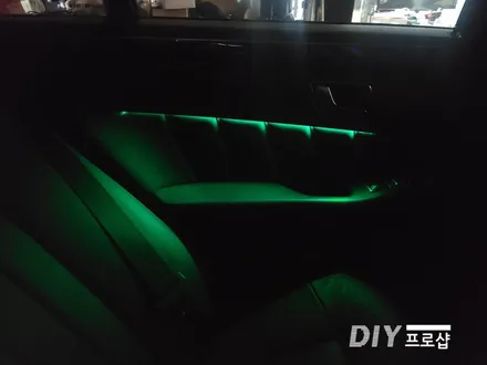 벤츠 W212 E클래스 순정 연동 엠비언트 라이트 무드등 광량 업그레이드 대구 다이프로샵 경북 경남 부산 울산 대전 / 대구 남산동
