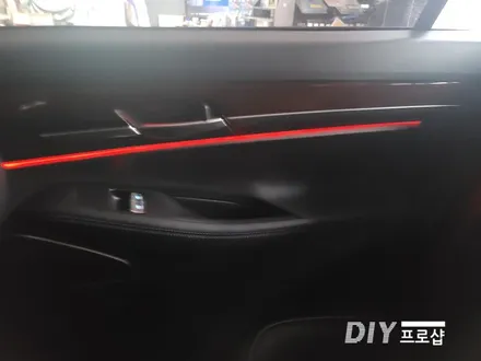 제네시스 G90 EQ900 비노출 엠비언트 라이트 무드등 시공 대구 다이프로샵 경남 부산 울산 대전 경북 / 대구 남산동