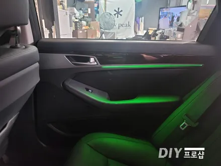 제네시스 DH G80 비노출 엠비언트 라이트 무드등 풋등 시공 대구 다이프로샵 대전 경북 경남 부산 울산 / 대구 남산동
