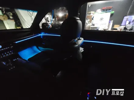 제네시스 EQ900 엠비언트 라이트 무드등 풋등 시공 대구 다이프로샵 경남 부산 울산 대전 경북 / 대구 남산동