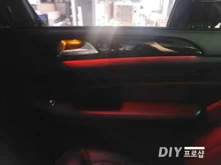 벤츠 W166 ML 엠비언트 라이트 무드등 풋등 시공 대구 다이프로샵 대전 경북 경남 부산 울산 / 대구 남산동