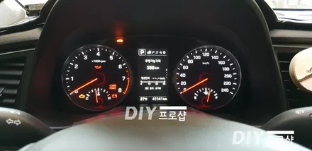 아반떼 AD 계기판 바늘 스포츠버젼 업그레이드~ / 대구 남산동