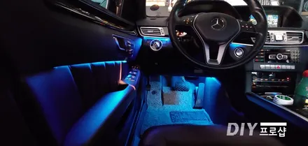 벤츠 W212 E300 E220 E클래스 스마트 엠비언트라이트 업그레이드 (대구LED튜닝 대구LED수리 ) / 대구 남산동