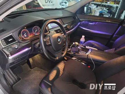 BMW 5GT 비노출 엠비언트 라이트 무드등 시공 대구 다이프로샵 경북 경남 부산 울산 대전 / 대구 남산동