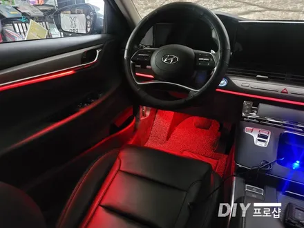 더뉴 그랜저 순정 연동 엠비언트 라이트 무드등 풋등 시공 대구 다이프로샵 경남 부산 울산 대전 경북 / 대구 남산동