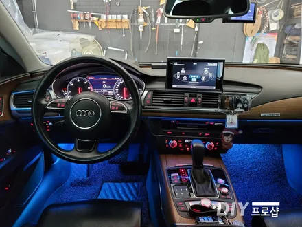 아우디 A7 엠비언트 라이트 무드등 풋등 시공 대구 다이프로샵 울산 대전 경북 경남 부산 / 대구 남산동