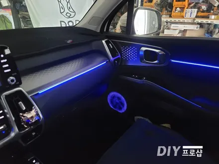 MQ4 쏘렌토 DMX 엠비언트 비노출 엠비언트 매립형 엠비언트 순정 연동 대구 다이프로샵 경북 경남 부산 울산 대전 / 대구 남산동